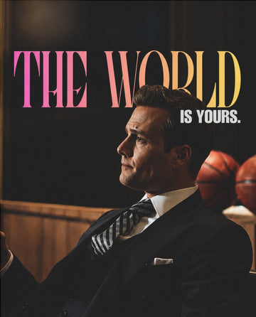 The World Is Yours – Motivationsposter