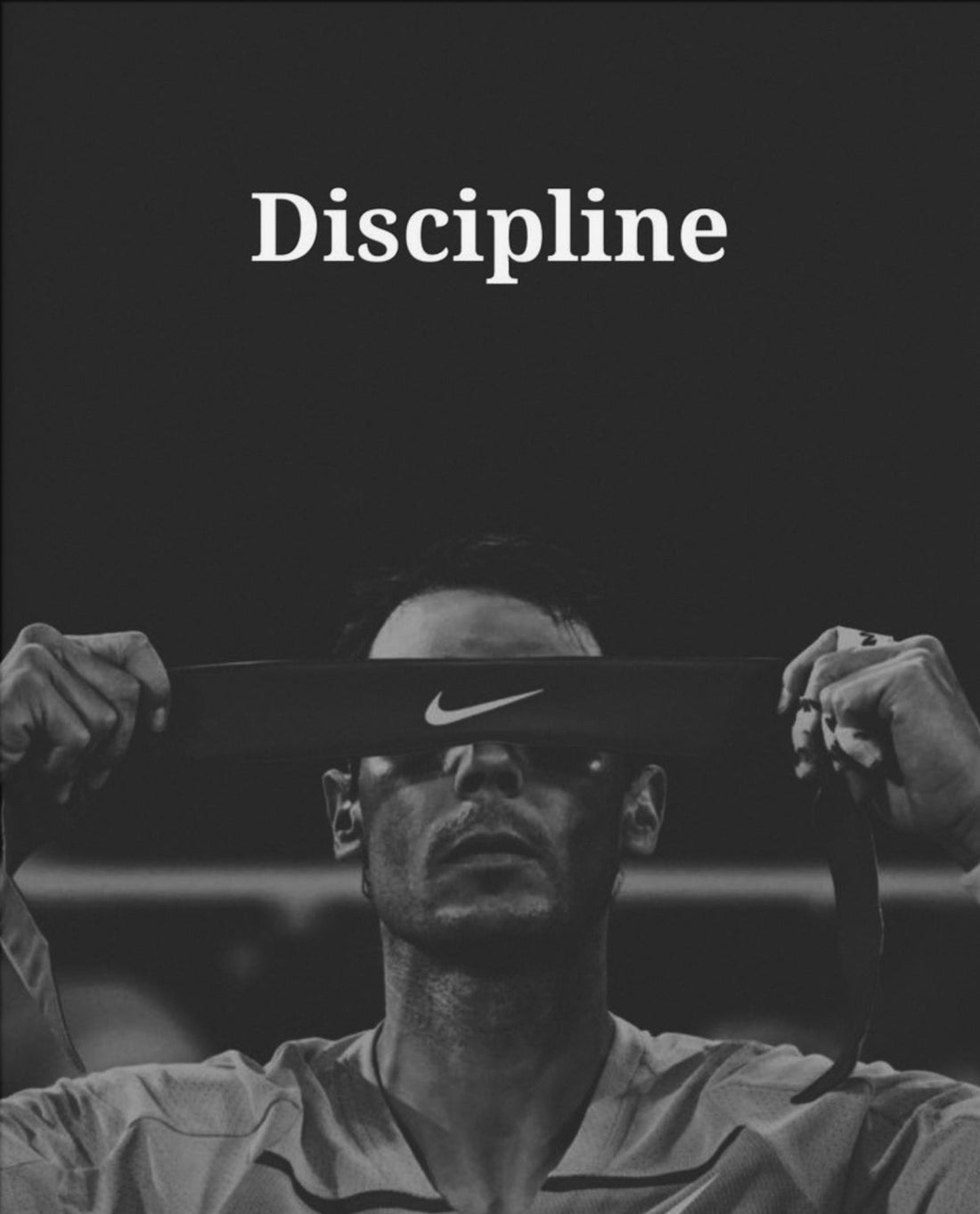 Discipline – Gym-Poster