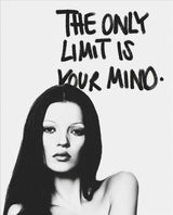 The Only Limit Is Your Mind – Schwarz-Weiß-Poster