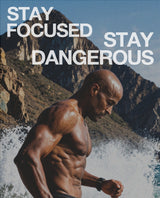 Stay Focused, Stay Dangerous – Fitness-Poster