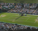 Wimbledon von oben – Tennis-Poster