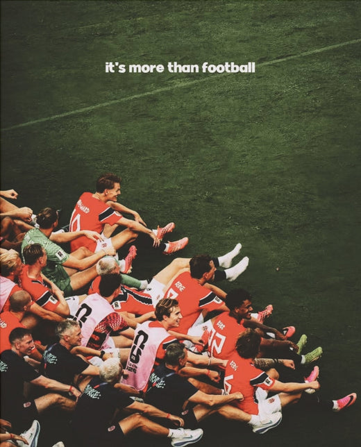It's More Than Football – Fußball-Poster