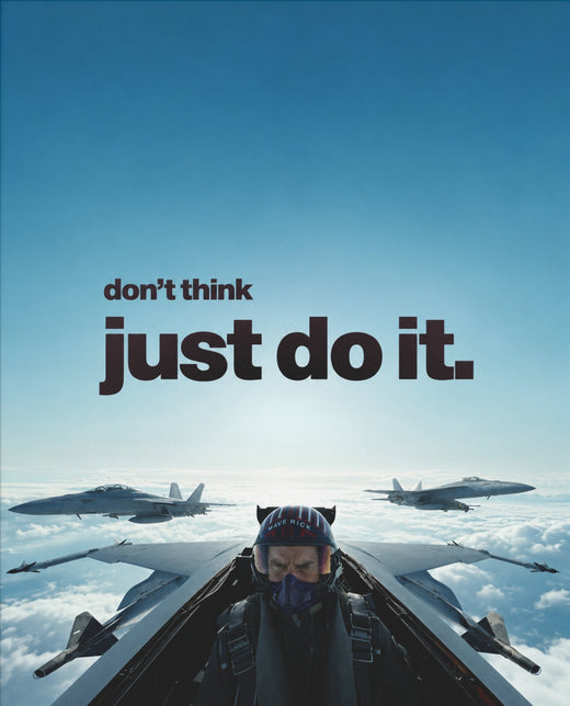 Just Do It – Aviation-Poster