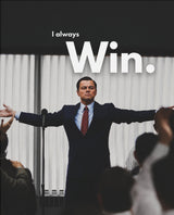 I Always Win – Motivationsposter