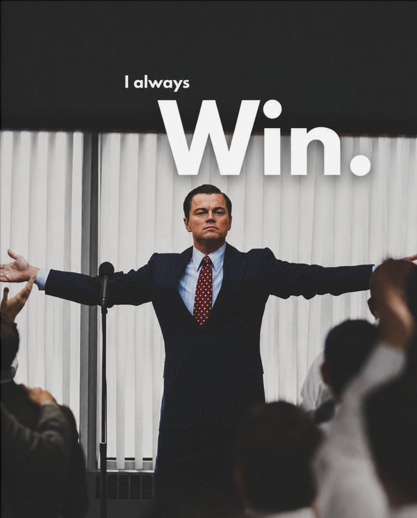I Always Win – Motivationsposter
