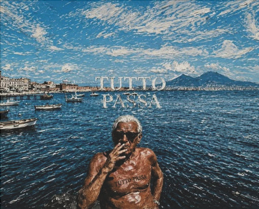 Tutto Passa – Mediterranes Vintage-Poster