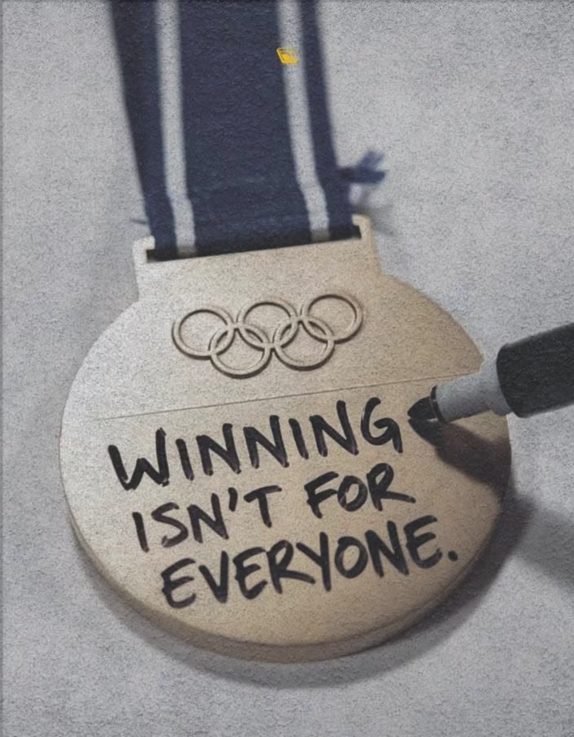 Winning Isn't for Everyone – Medaillen-Poster – Motiv in voller Größe