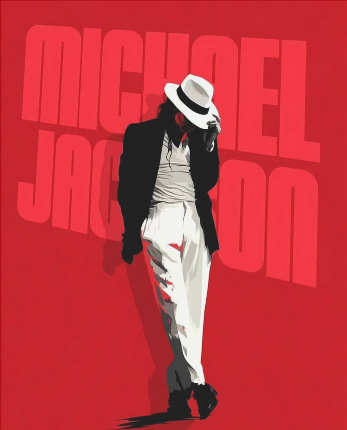 Red Icon – Music-Poster – Motiv in voller Größe