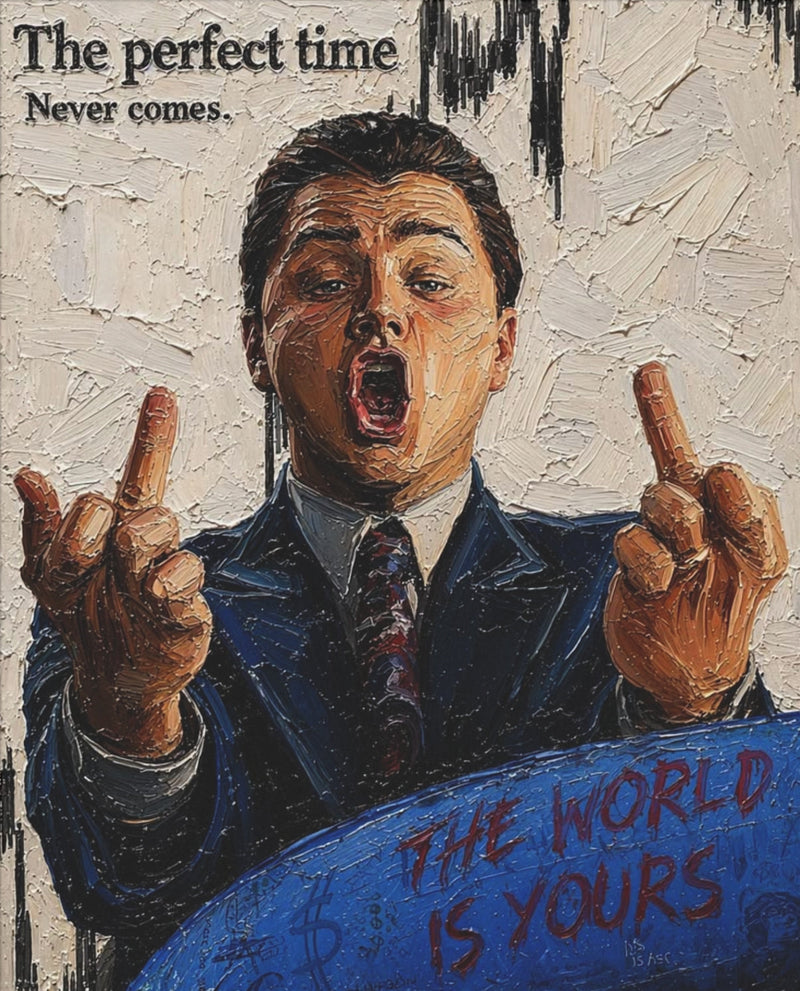 The Perfect Time Never Comes – World-Is-Yours-Poster