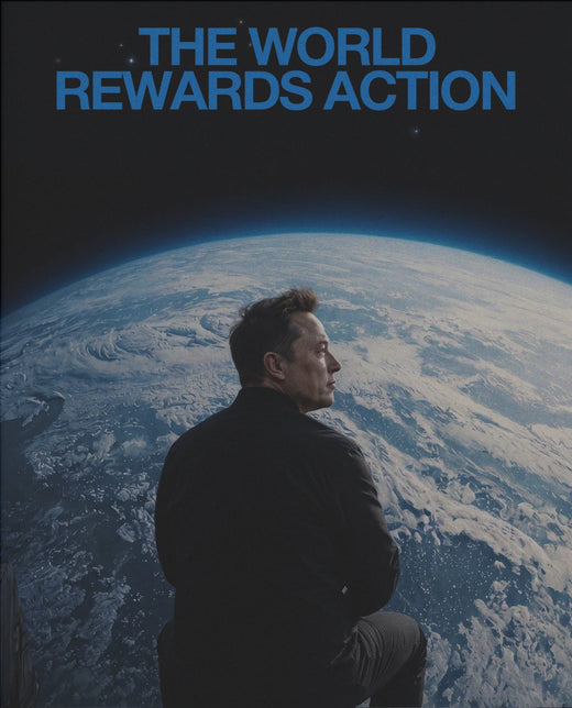 The World Rewards Action – Space-Motivationsposter
