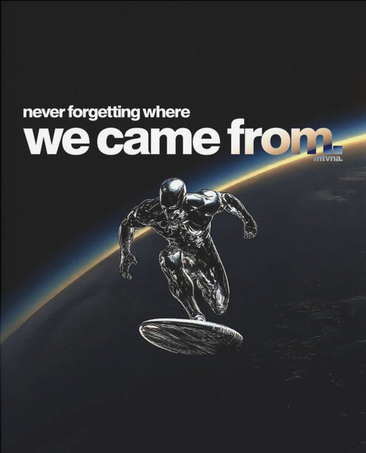 Never Forgetting Where We Came From – Space-Poster