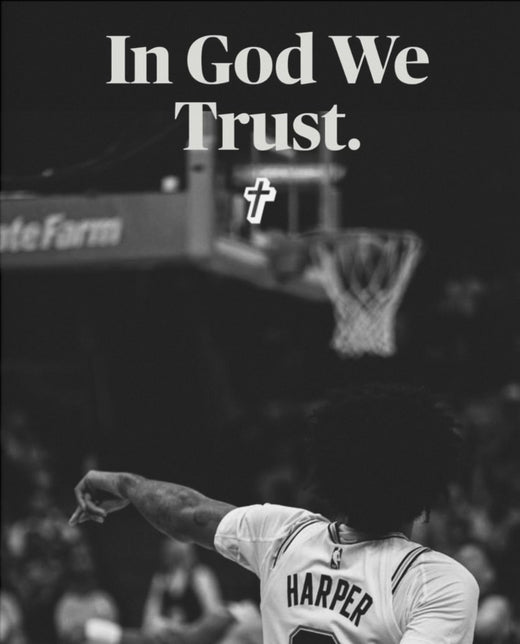 In God We Trust – Basketball-Poster