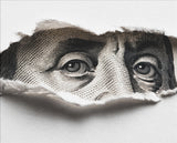 Watching Eyes – Money-Art-Poster (Querformat)
