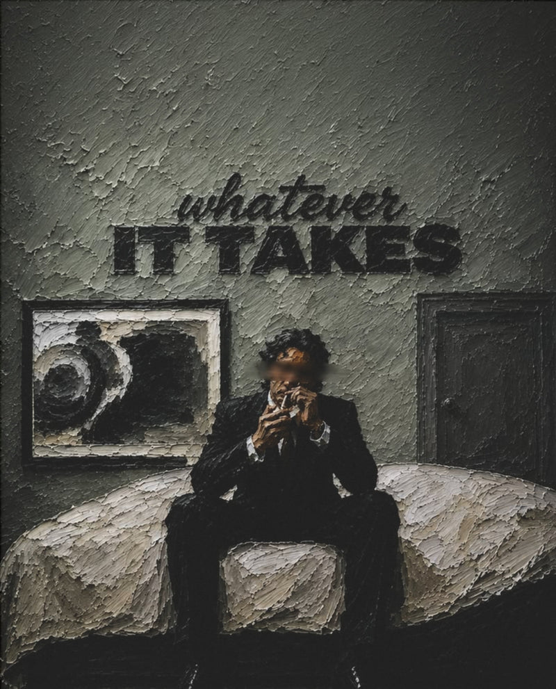 Whatever It Takes – Typo-Poster