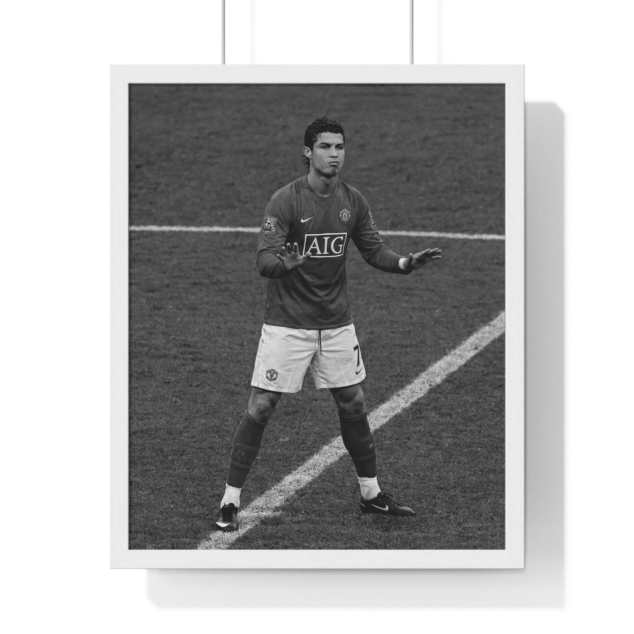 Framed Soccer Legend Poster